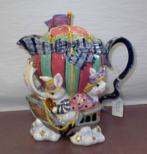 Fitz & Floyd Teapot